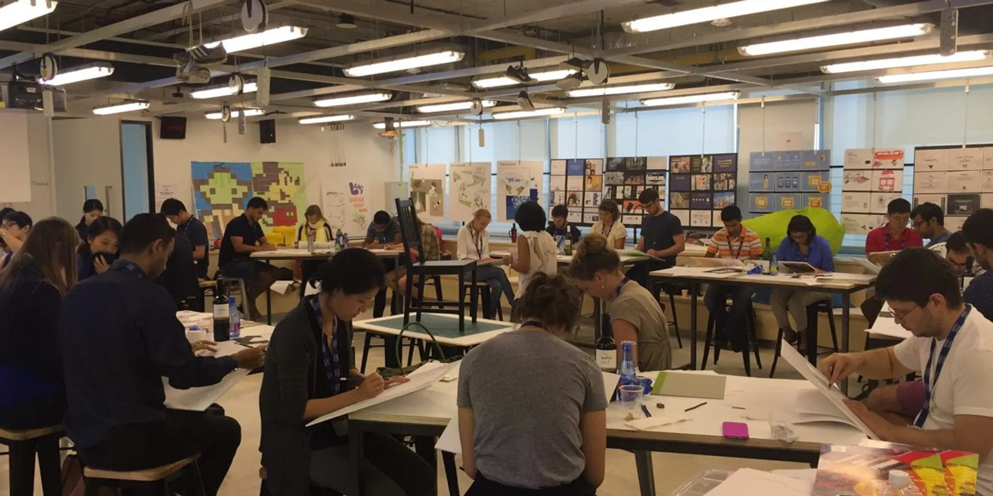 The Creative Garage at INSEAD Singapore campus, I used to studied here in 2021.